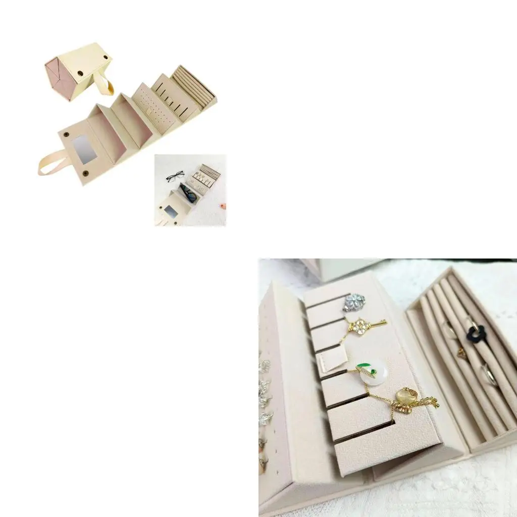 

Sunglasses Jewelry Box Organizes 2 Pairs Includes Necklace Rings Storage