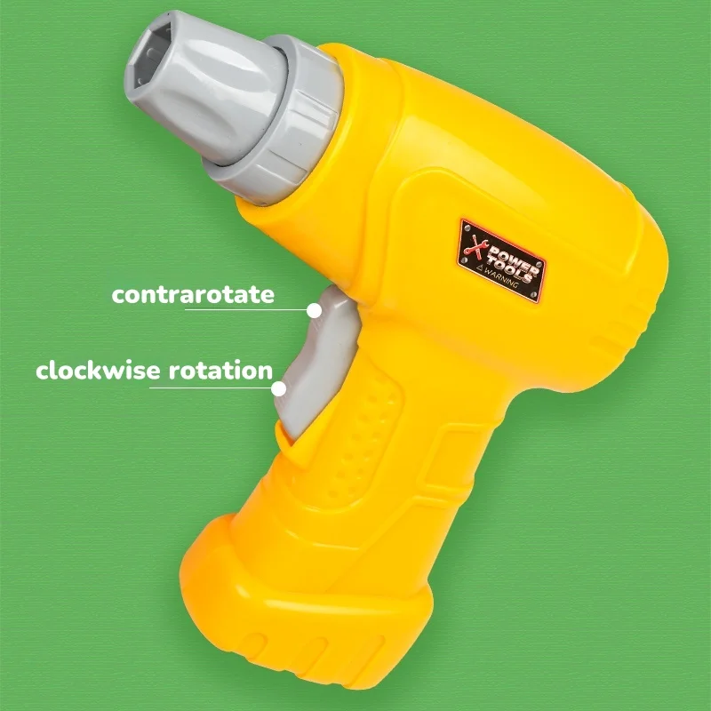 الإبداعية المسمار لغز اللعب DIY الحفر المسمار تفكيك الملحقات لعبة الحفر الكهربائية لعب للأطفال التظاهر أدوات عدة اللعب #2