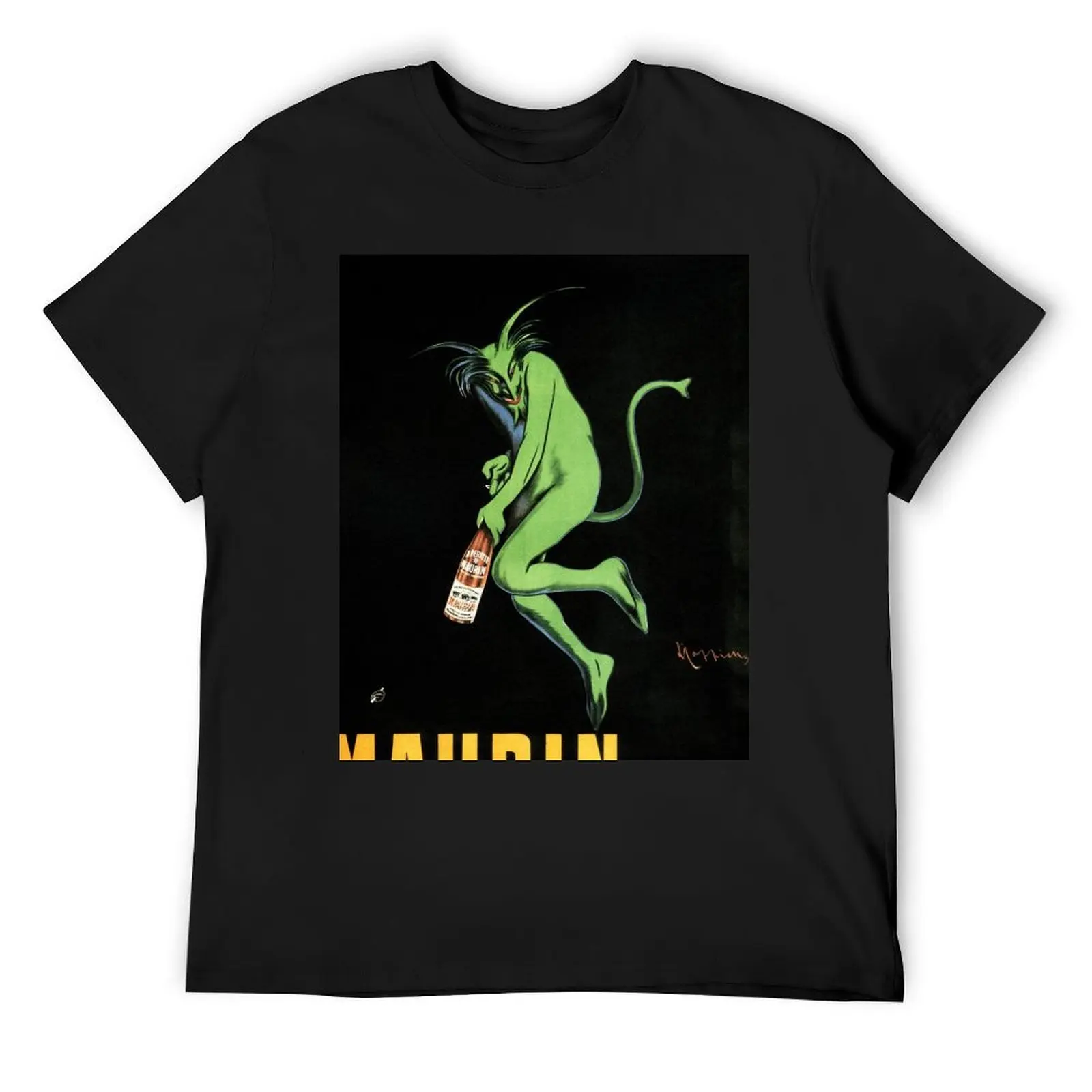 

Devil MAURIN QUINA Liquor Absinthe Art Deco France Leonetto Cappiello T-Shirt
