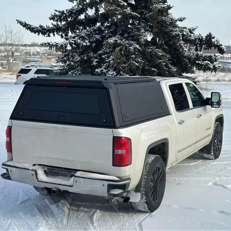 

4X4 Off-road Pickup Hardtop Canopy Cap Rainproof Aluminum Truck Topper Custom-fit C Sierra 5.7ft