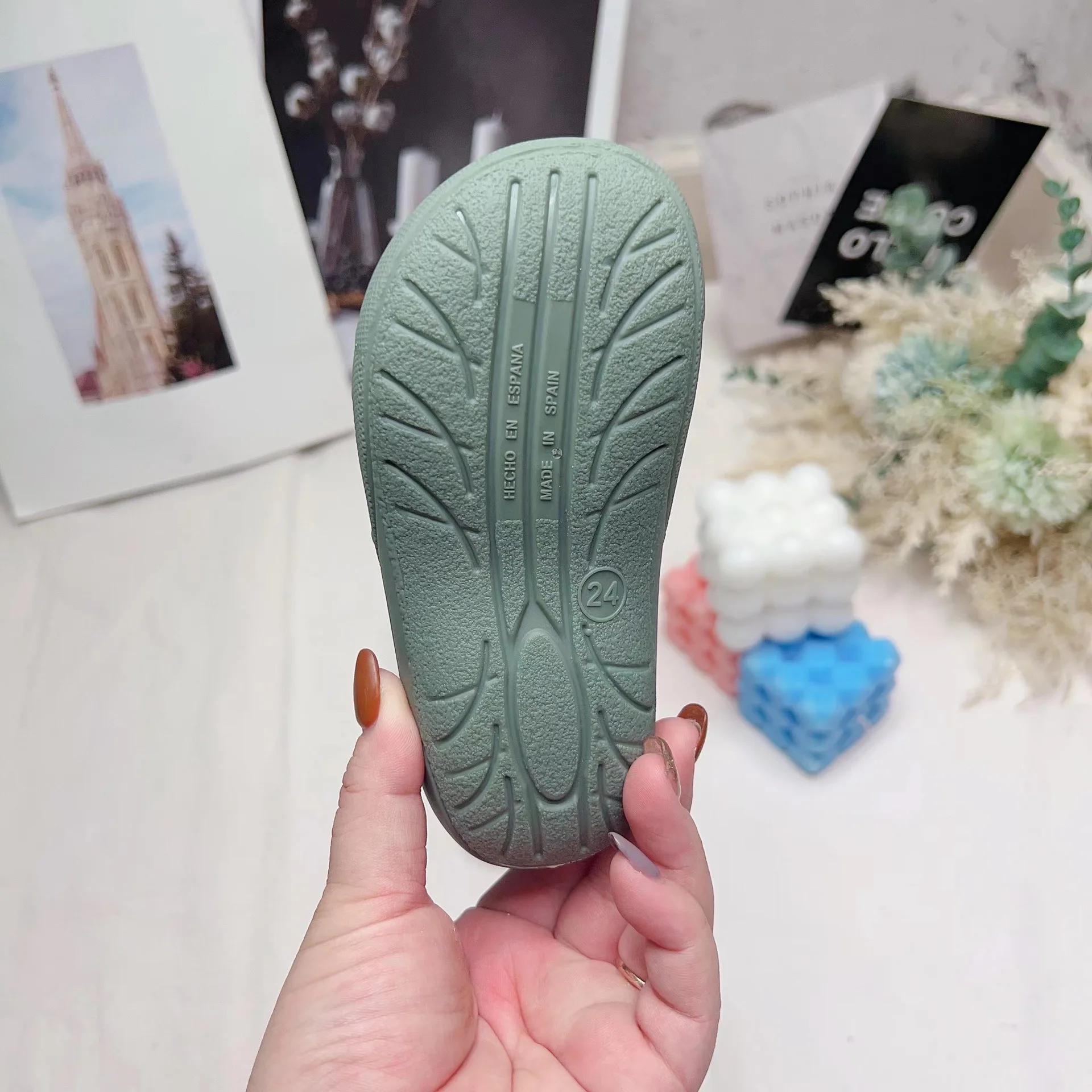 Kid Toddler Flat Breathable Fishermen Roman Shoes Children\'s Colorful Beach Comfortable Jelly Sandals Boy Girls Sandals SO098
