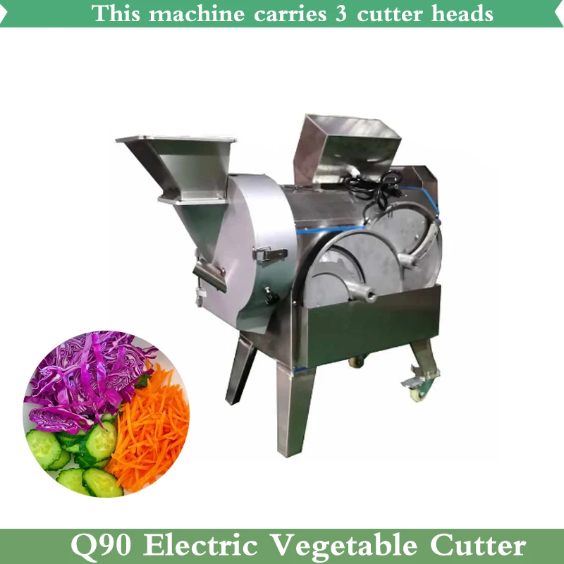 High Performance Industrial Fruit And Vegetable Multifunctional Cutting Machine Chinese Cabbage, European Celery, Onion Shredder