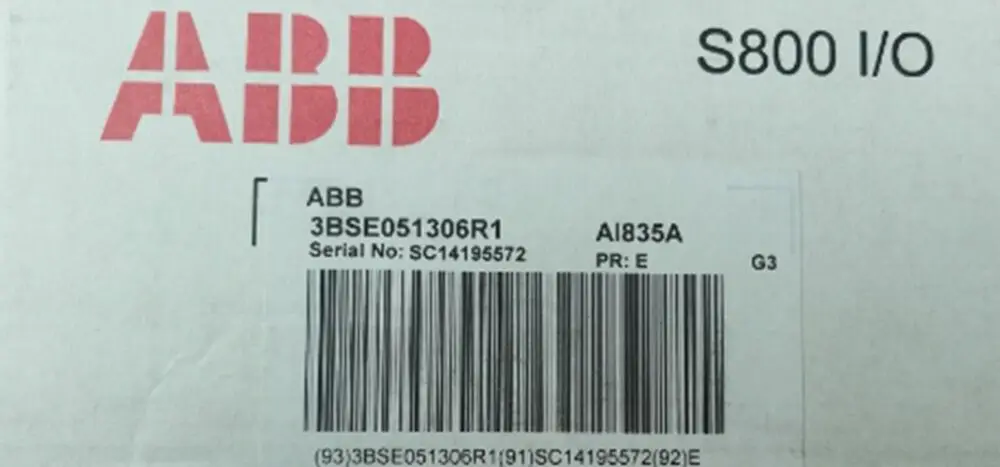 

NEW ABB 3BSE051306R1 AI835A I/O Module