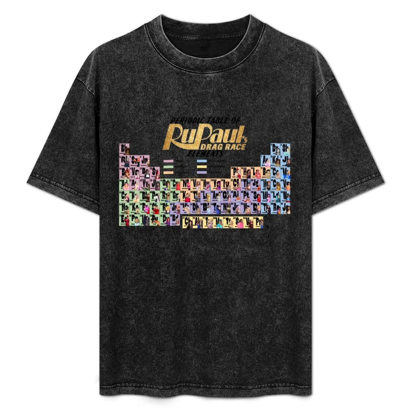 

Periodic Table of Drag Queens T-Shirt vintage oversized summer tops plus size clothes t shirts for men