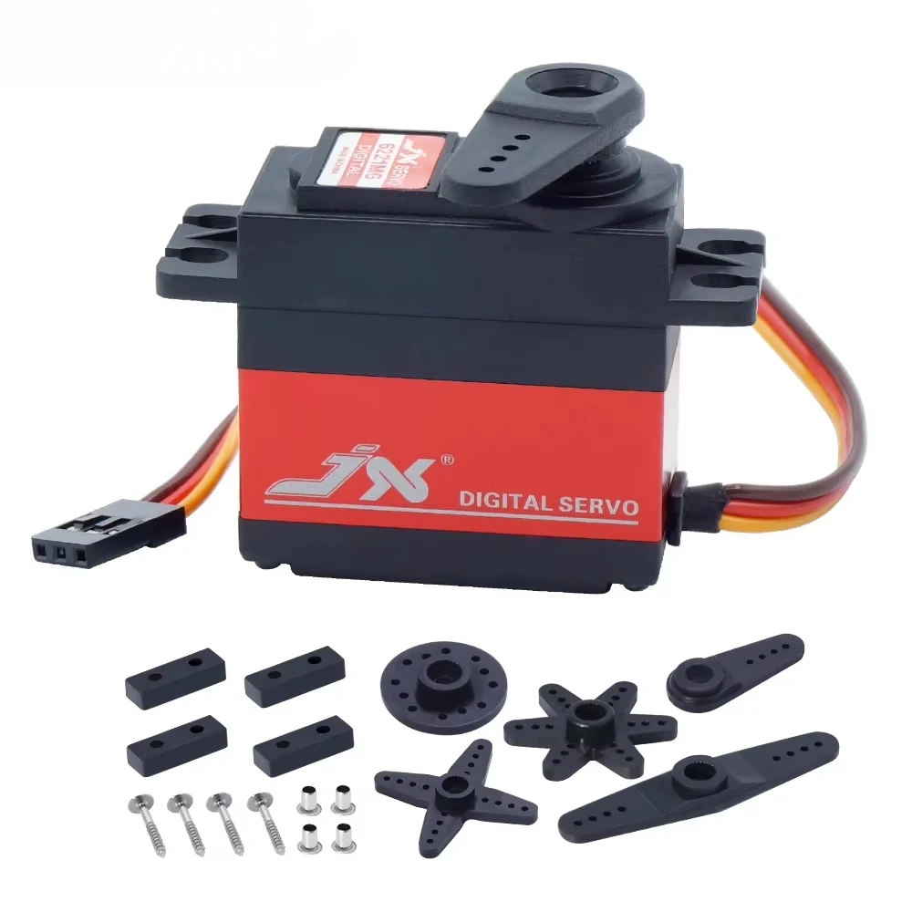 20KG Coppia elevata Digitale RC Servo Metal Gear Coreless Motore Impermeabile per 1/10 1/8 Auto Crawler Buggy Modelli di Elicotteri JX