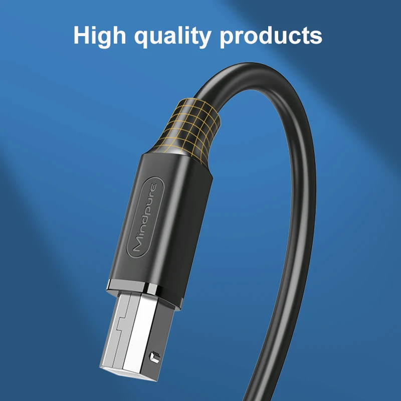 High Quality USB C  Printer Cable USB C to USB Type B 2.0 for Laptop PC Computer to Printer Scanner Fax Machine Printing Cord