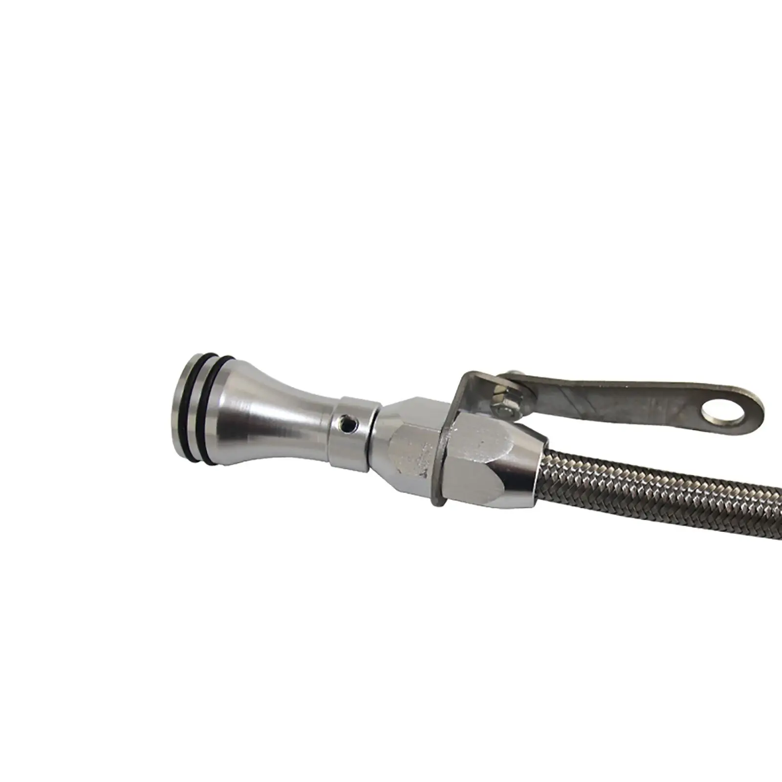 Dipstick de nível de óleo, acessórios para carro, vareta trançada inoxidável para sbc high