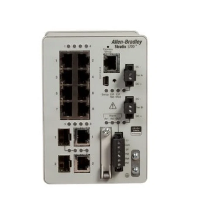 

New Original 1783-BMS10CL Stratix 5700 Ethernet Switches8 copper 10/100 ports, 2 combo Managed Switch