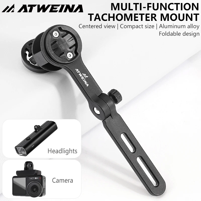 AliExpress TTPRO Universal Bike Computer Mount Aluminum Alloy 180° Adjustable Holder Compatible with Speedometer Light Camera for Road Bike