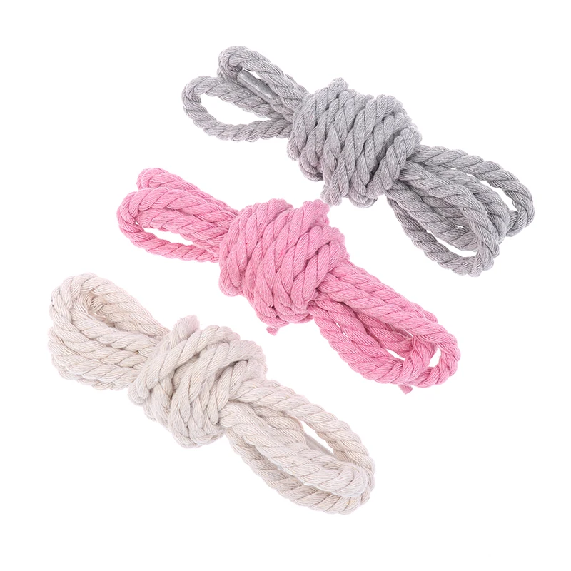 2Pcs Round Thick Rope Laces Polyester Cotton Solid Color Laces 0.8cm120cm Length Bold Shoelaces