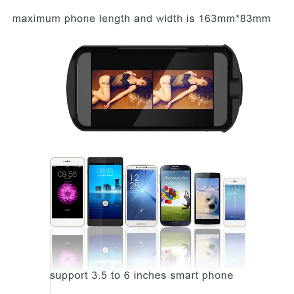 Przenośne składane okulary 3D do filmów i gier Okulary 3D wirtualnej rzeczywistości VR Mini składane okulary wirtualnej rzeczywistości VR dla Android/iOS