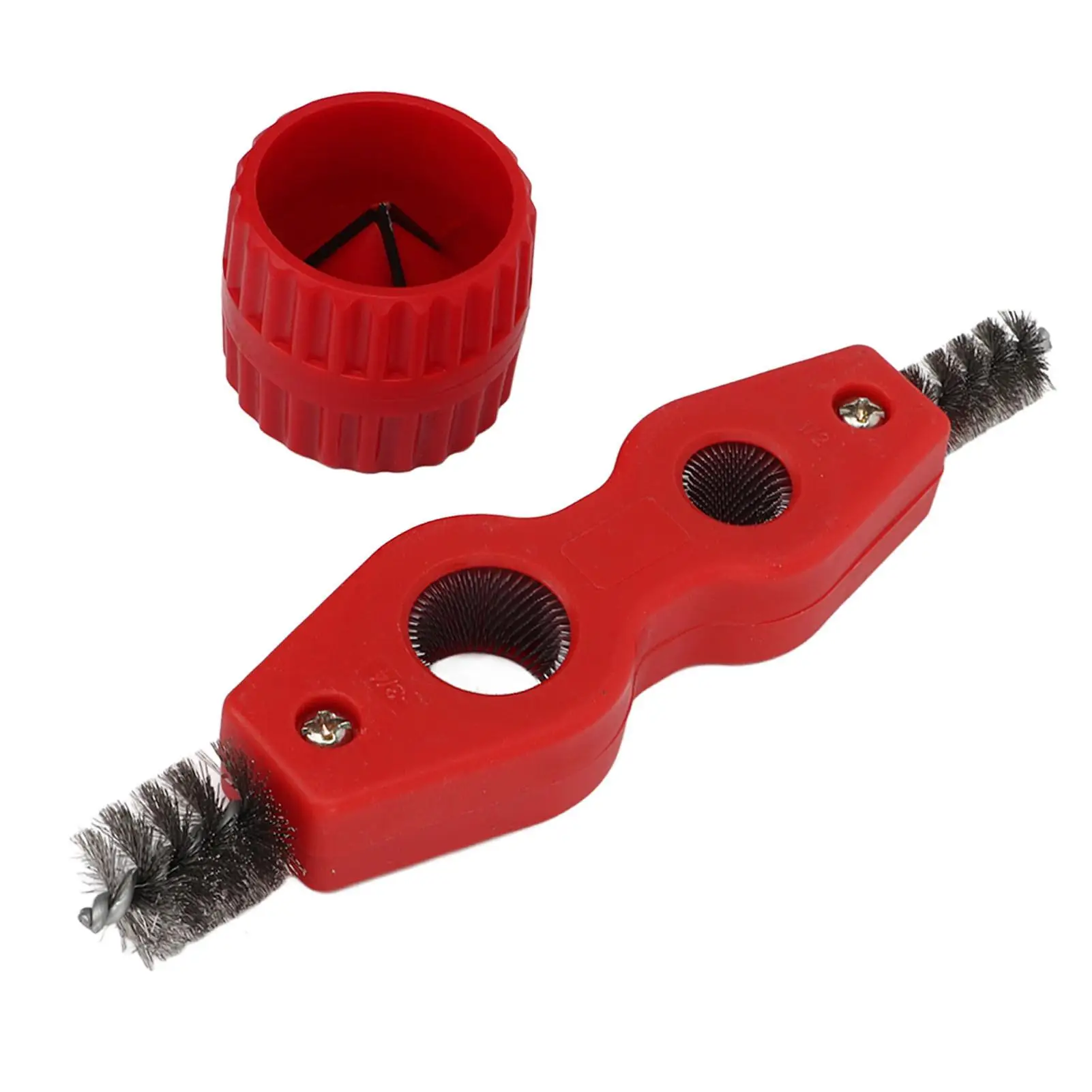 Copper Pipe Chamfer Tool Safe Reamer Cleaner for Easy for installation Red Color