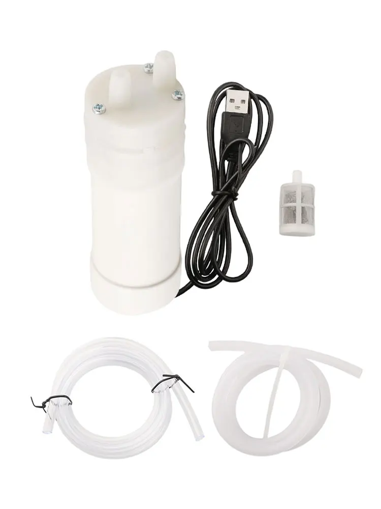 Easy DIY Maintenance Self-priming Pump Outlet Pipe 1 Meter 5V Power Source Compatible Efficient Fluid Extraction