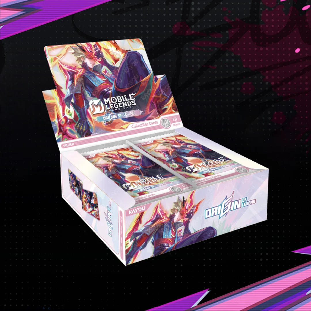 

KAYOU x Mobile Legends: Bang Bang Official Collectible Trading Cards - Hand of Destiny (001A-SEA) Premium TCG Booster Box/Pack
