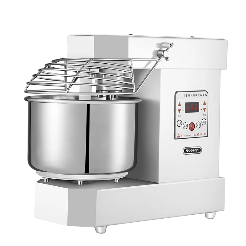 UKOEO A Series Commercial Dough Kneader Double Motion Double Speed Automatic Timer Temp Display Bakery Bread Pizza Flour Mixer S