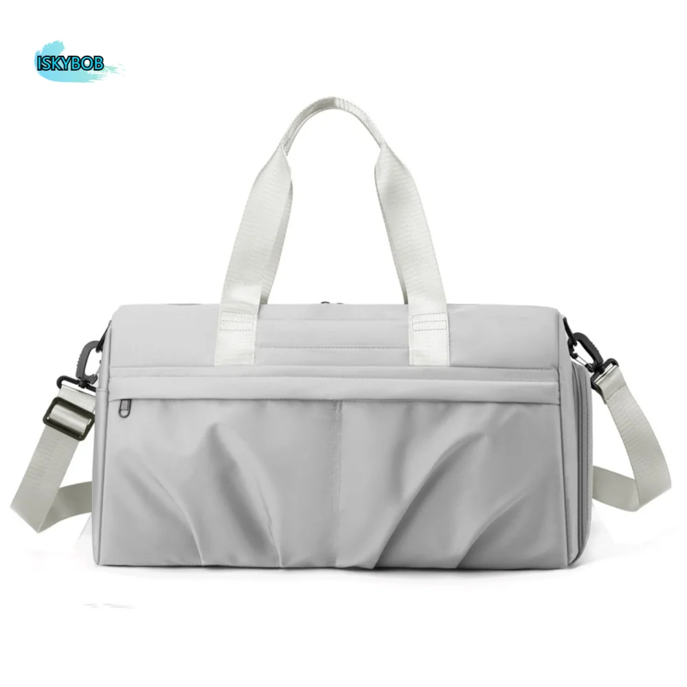 

Вместительная спортивная сумка с отделениями для сухих и влажных вещей, с отсеком для обуви, дорожная сумка-дафл, водонепроницаемая, ручная сумка для спортзала и поездок