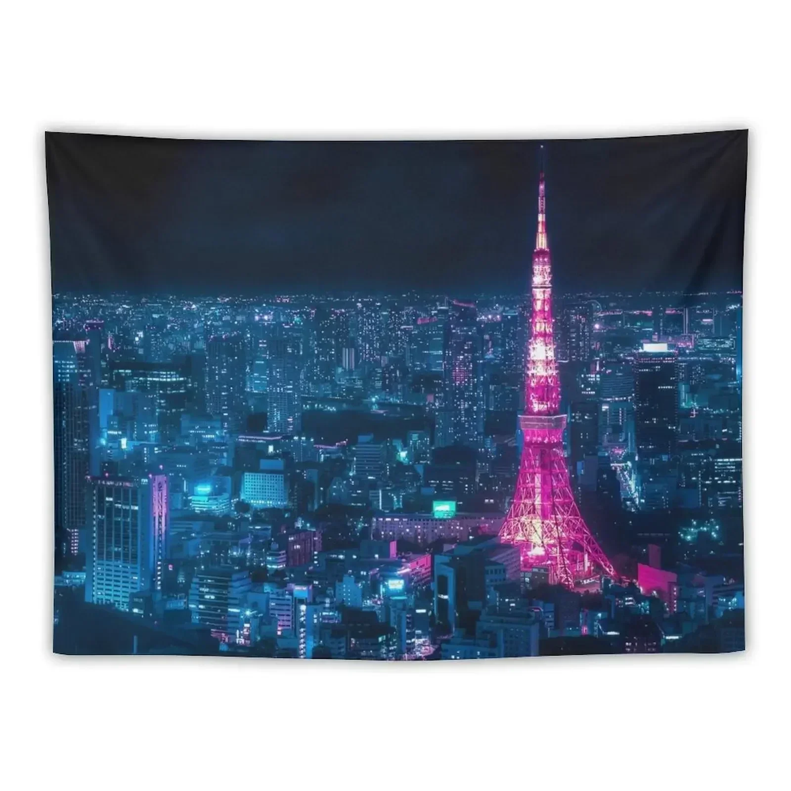 

Tokyo Tower Tapestry Wallpapers Home Decor Cute Room Decor Tapestry