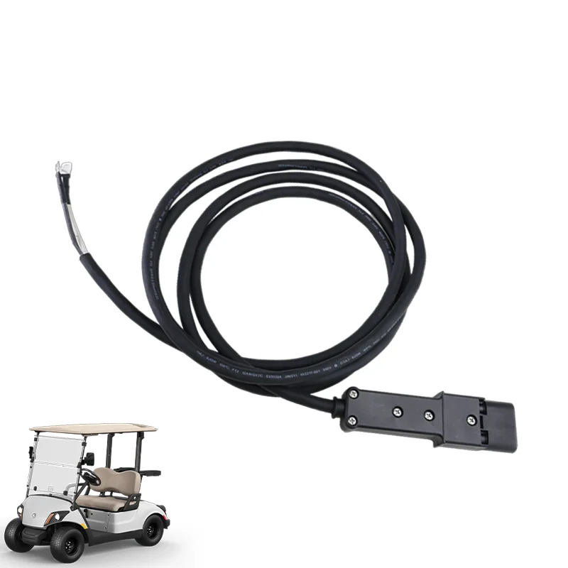 Golf Cart Accessories Ya ma ha G19 G22 48V Charger Plug 2 Pin Connector with 3.3m 130in Power Cord JR1-H235A-00 JR1-H235A-00-00