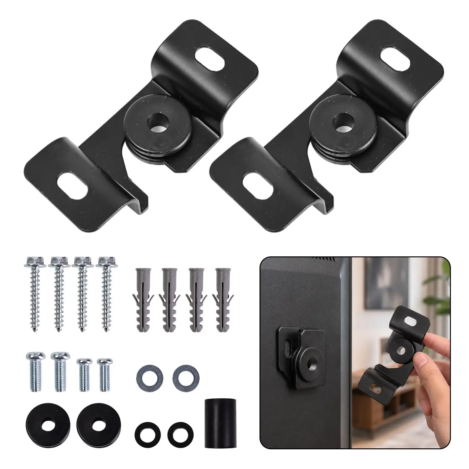 Universal LCD TV Monitor Bracket Holder Mount For 17-120inch Wall-mounted Flat Panel LCD LED Monitor Anti Drop Holder Stand