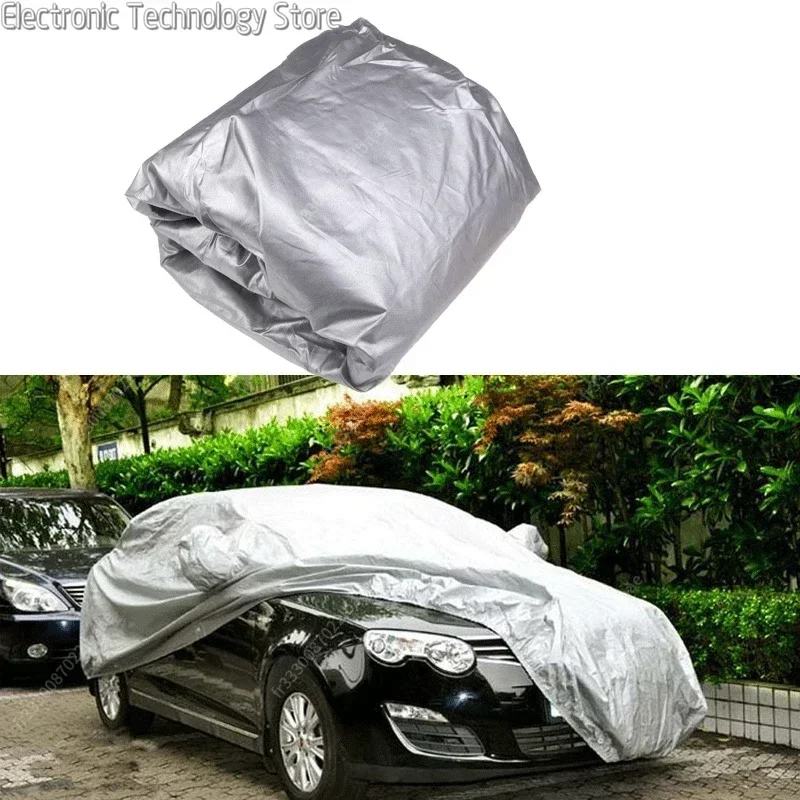 Full Car Cover Car Cover Sun Outdoor Sunscreen Heat Sun UV Protection Dustproof Anti-UV Scratch-Resistant Universal Car Styling