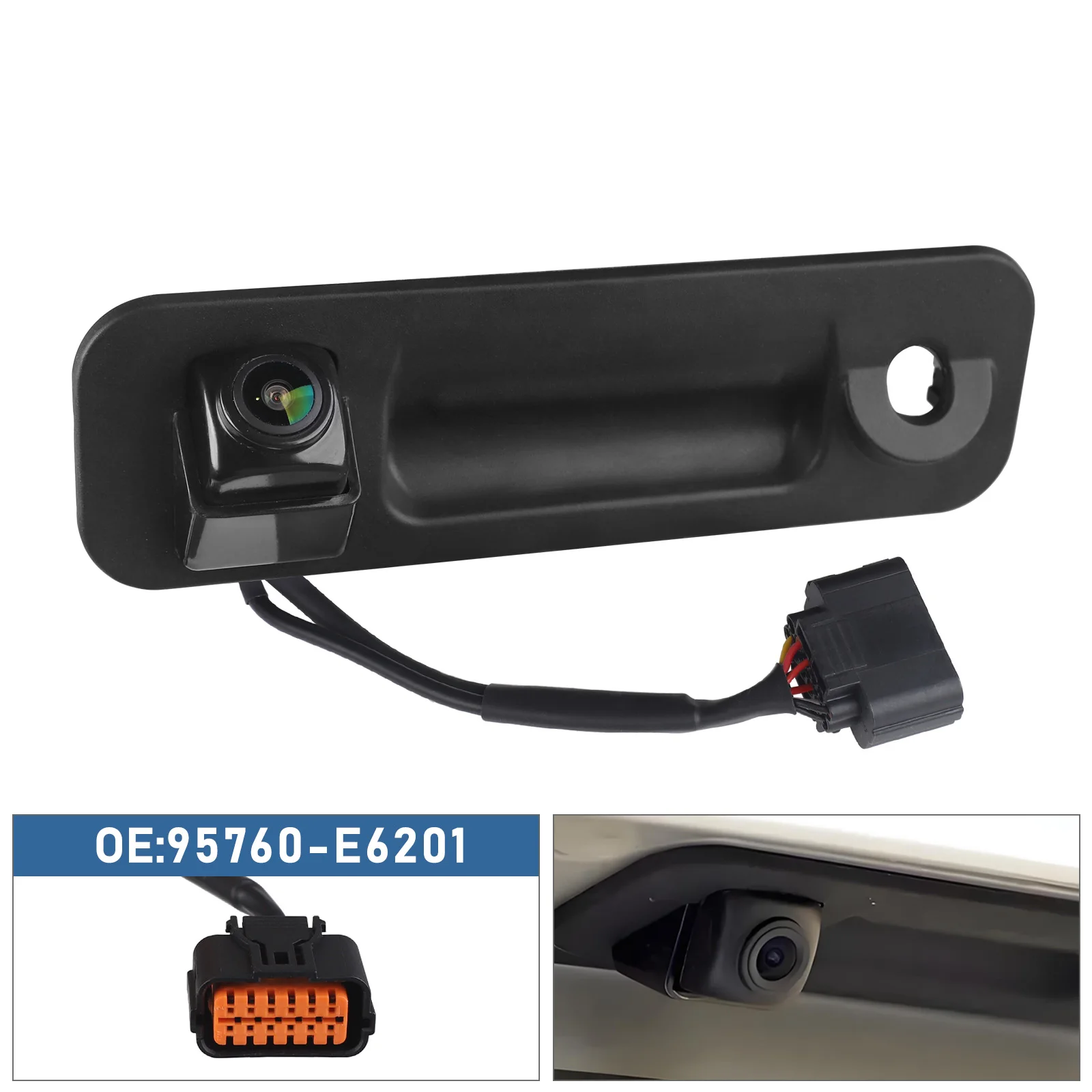 Compatible Backup Camera 95760-E6200  95760-E6201 95760-C2101 GreenYi New for Hyundai Sonata 2015-2017  Reverse Park Assist