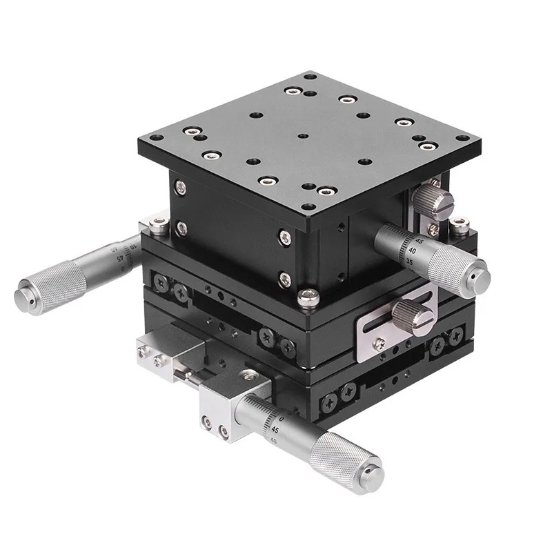 

Axis Slide Table Three-axis Movement Manual Displacement Lift Table Optical Movement