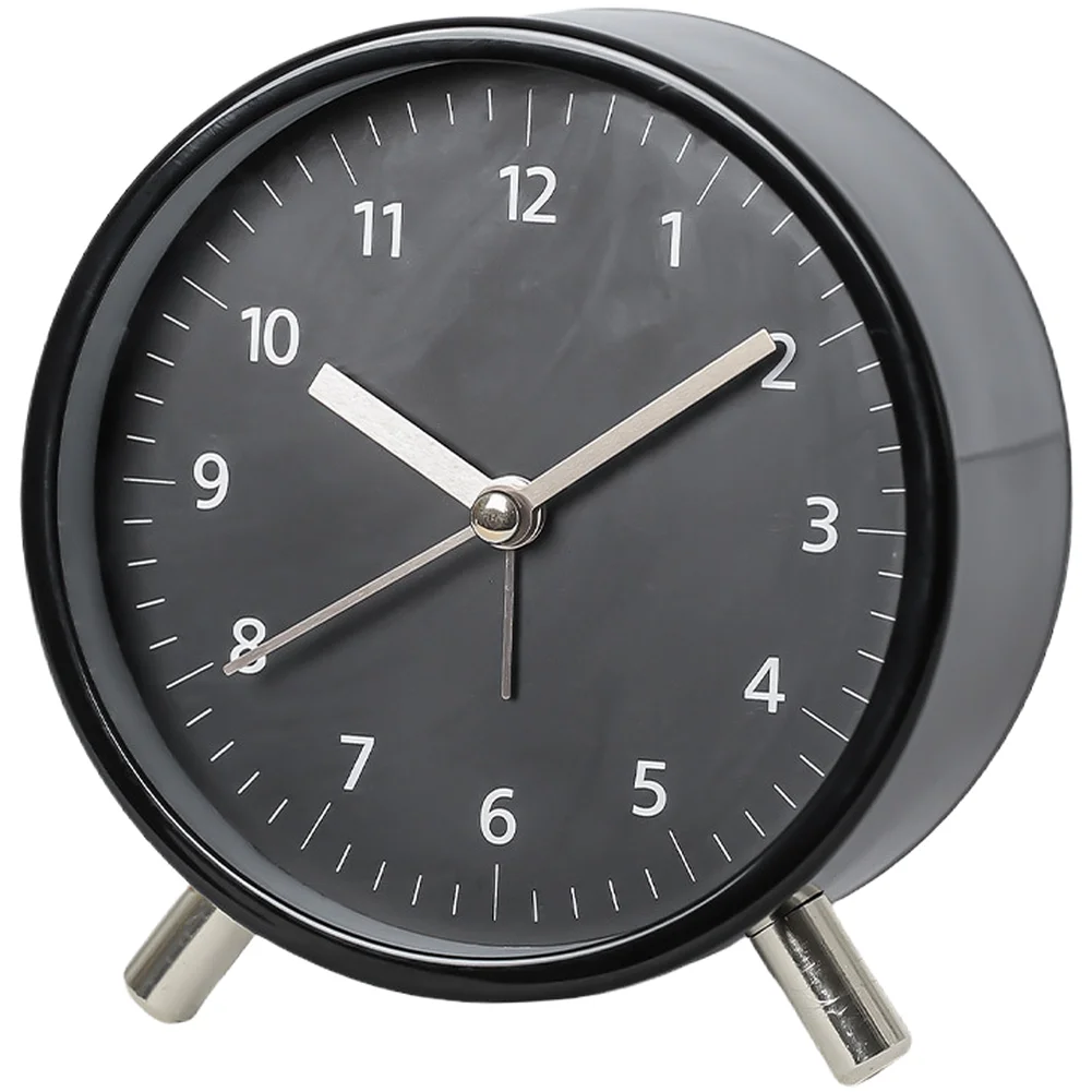 Silent Operation Alarm Clock with Integrated Night Light for Nordic Style Minimalist Design for Home Office and Living Spaces
