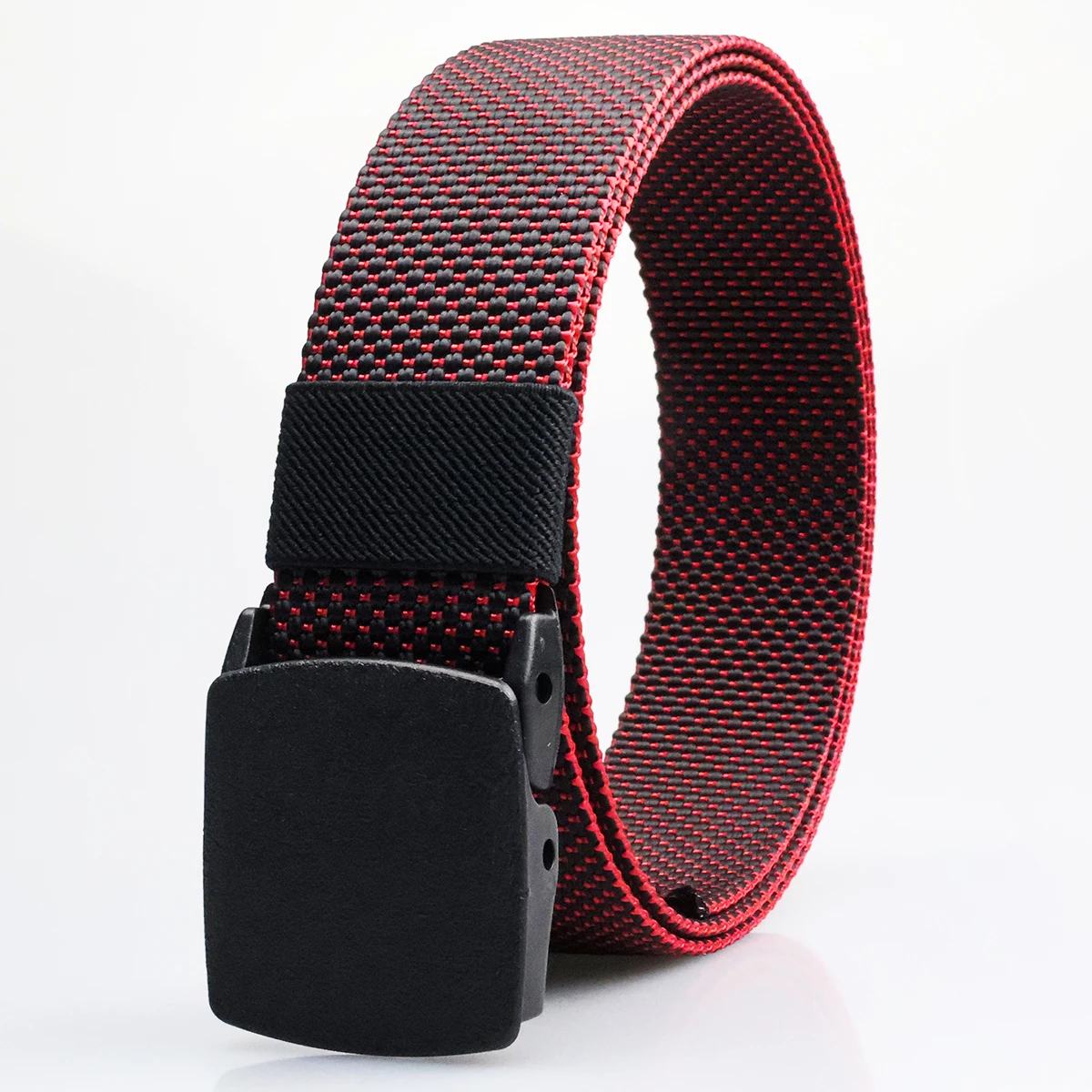 3.8cm Casual Nylon Men\'s Belt Outdoor Sports Breathable Canvas Belt Unisex Waistband