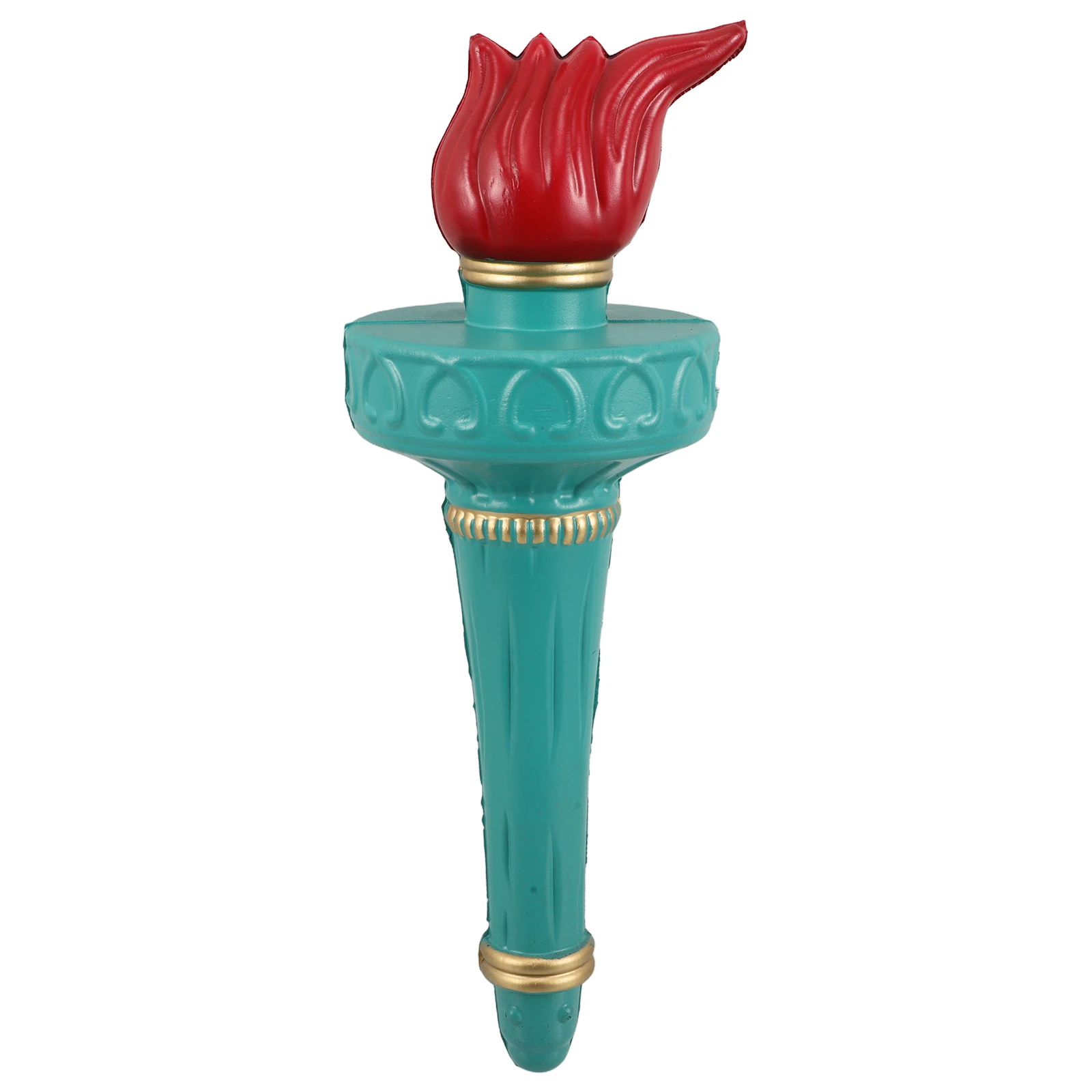 

Liberty Torch Costume Accessory Realistic Statue Of Independence Day Celebration Inflatable Flame For Party Garden Patio