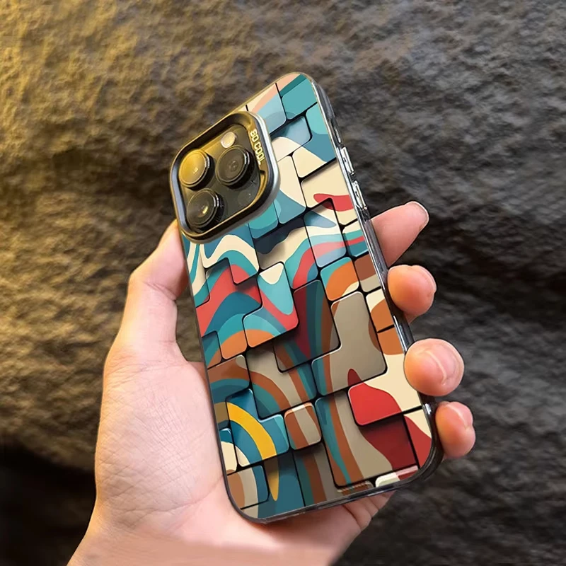 حافظة لهاتف آيفون 17 Air 16e 16 Pro Max 15 14 Plus 13 12 11 Pro غطاء خلفي من السيليكون المقاوم للصدمات