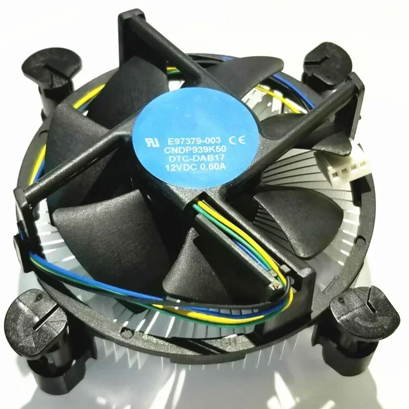 New CPU cooler for Intel E97379-003 Core i3/i5 socket 1150/1155/1156 4-pin connector cooling fan heatsink