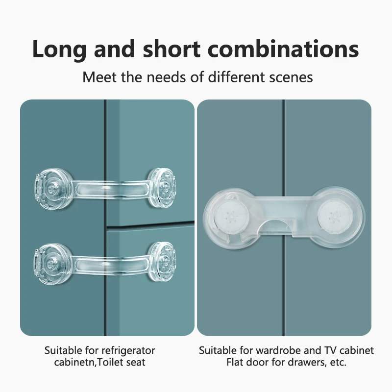 Новый детский замок, защита для безопасности, детский уход, Многофункциональный пластиковый замок, Блокировка безопасности, шкаф, дверь, ящик, холодильник