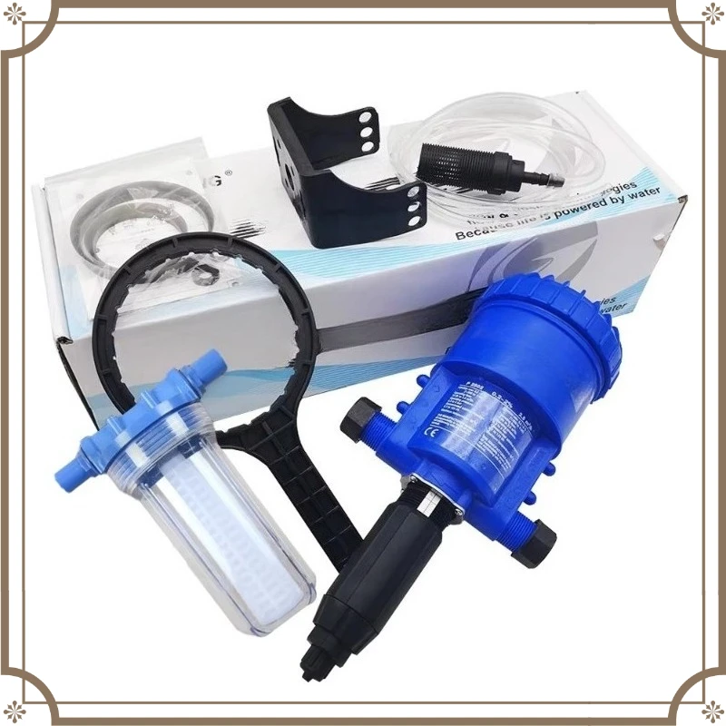 P2502 Water Powered Proportional Dosing Pump, Fertilizer Injector Liquid Proportioning Dispenser