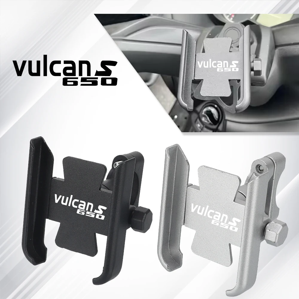 VULCANS650 Motorcycle Accessories Handlebar Mobile Phone Holder GPS Stand Bracket For KAWASAKI VULCAN S650 VN650 650S 2015-2024 