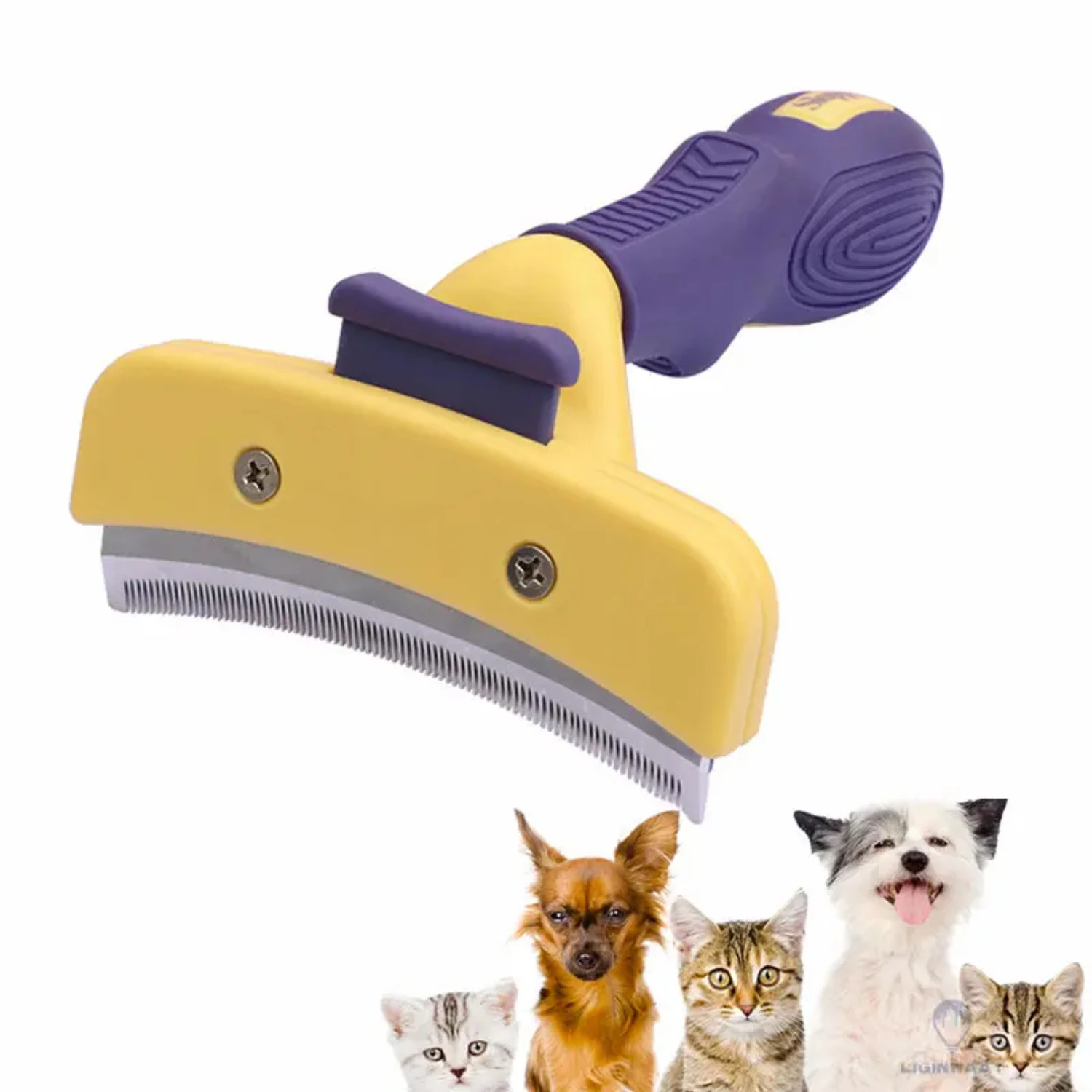 High-Quality, Efficient Pet Grooming Tools with Detachable Clipper Attachment for Dogs and Cats - Furmins Supply Combs for Dog H