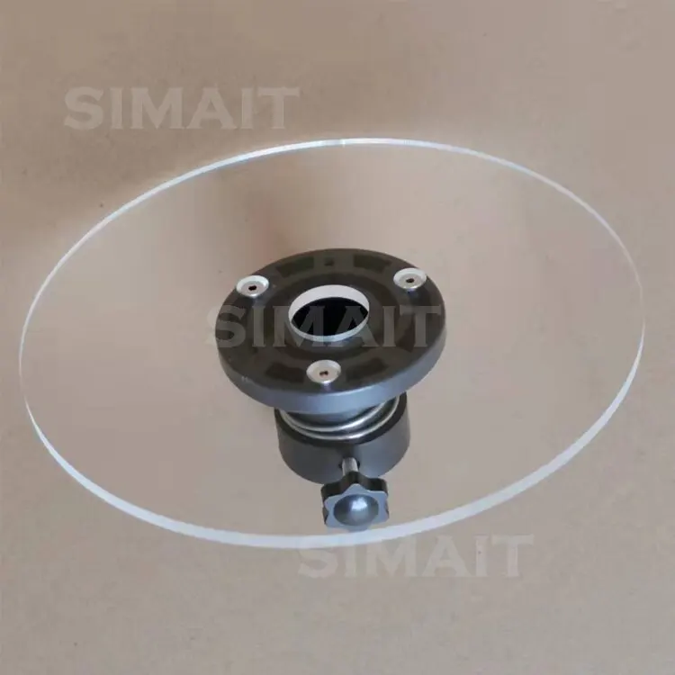 25mm Shaft Hole Acrylic Mylar Stopper Disc, Tape/Film Holding & Label Press Plate