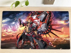 YuGiOh Table Playmat Fiendsmith Engraver TCG CCG Mat Trading Card Game Mat Mouse Pad Gaming Play Mat Mousepad With Bag