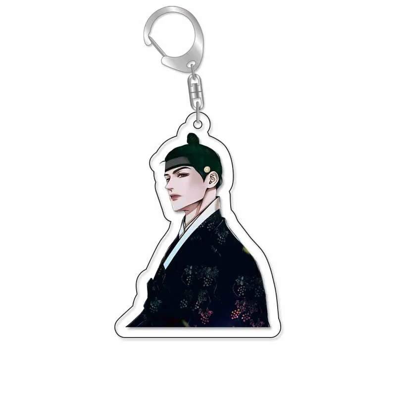 Hot Comic Q Version Acrylic Keychain Anime Fashion Figure Girls Boys Cartoon Backpack Charm Pendant Car Keychain Fans Gifts Toys view 4