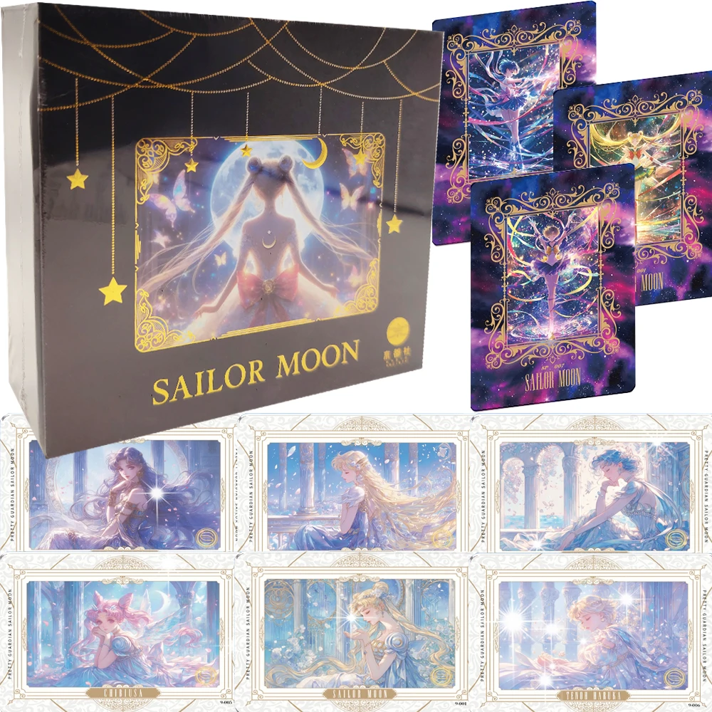 

Wholesale Sailor Moon Collection Cards for Children Exquisite Visual Art Dreamy Starry Sea Pretty Girls Cards Christmas Gifts