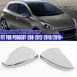 Boîtier de rétroviseur pour Peugeot 208/2008 Citroën C3, couvercles de rétroviseurs latéraux gauche/droite, accessoires extérieurs de voiture