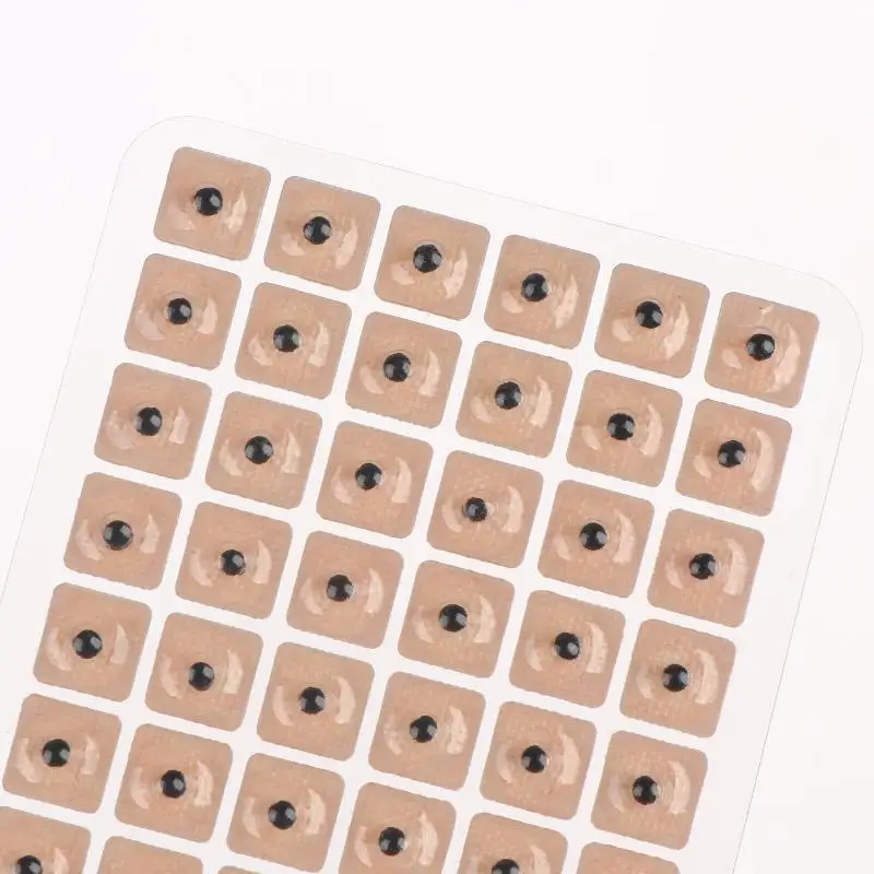 *Ear Acupressure Massage Seeds Stickers 600Pcs Adhesive Patches for Office Workers Neck Pain Daily Stress Relief Use