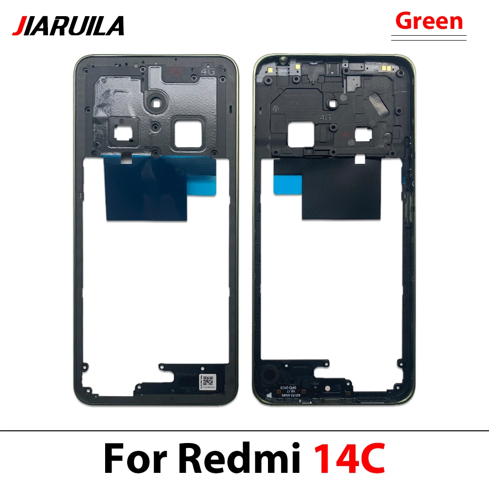 NEU Mittelrahmen Mittelgehäuse Ersatzteile für Xiaomi Redmi 13 13C 14C A5 Mittelrahmen – Detail 6