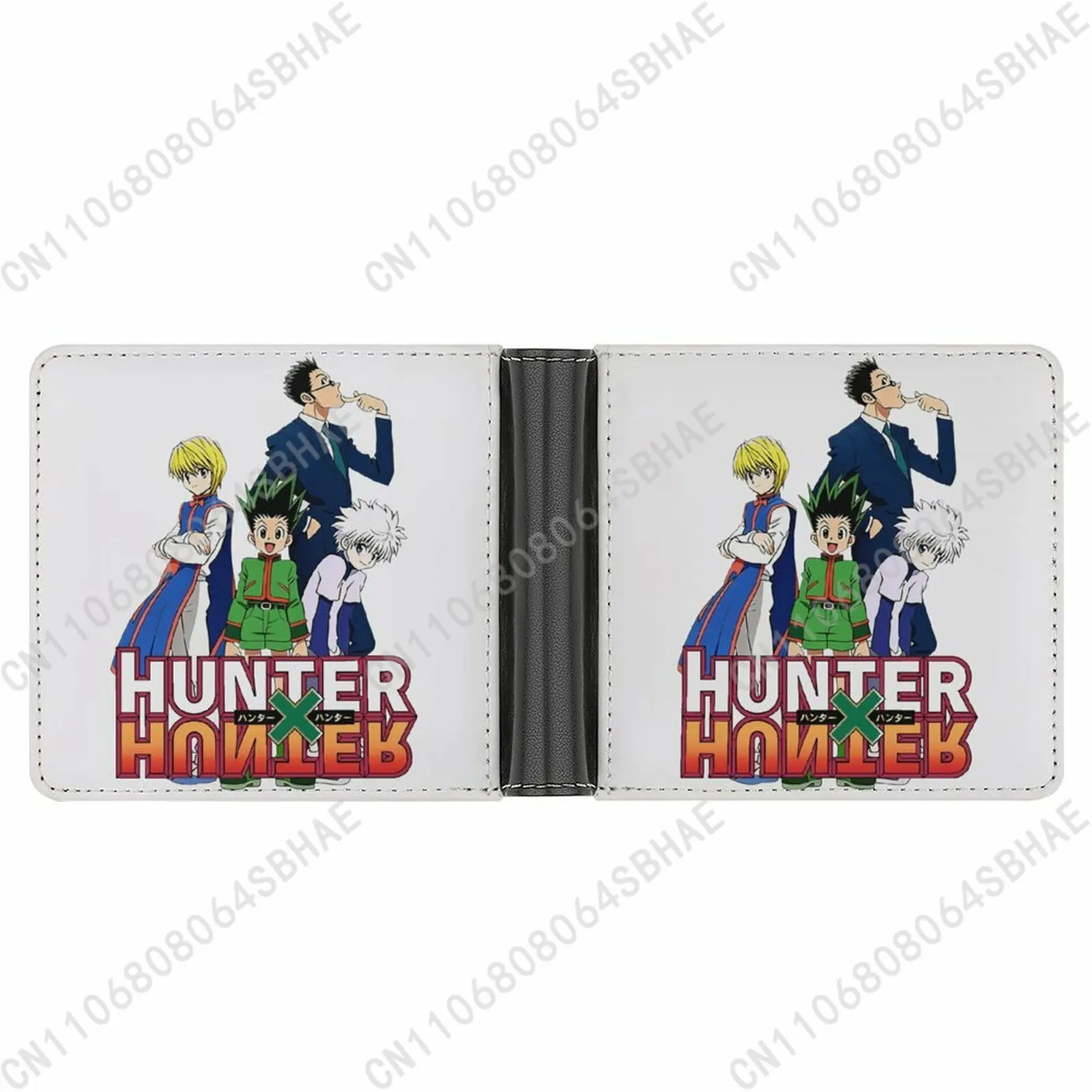

Hunter X Hunter Trendy Leather Wallet Teenage Girls Boys Personalized Slim Credit Card Holder Small Purse School Daily Use