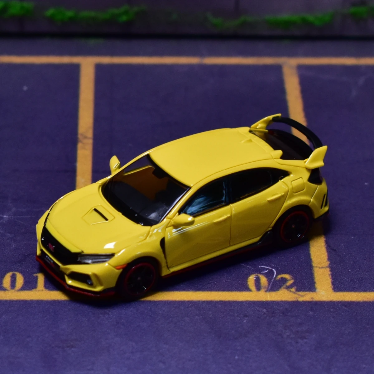 1:87 MC Civic Type R Plastic Model Car