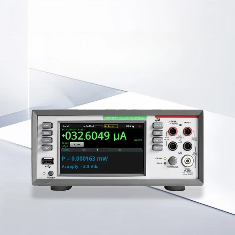 

Desktop multimeter, digital low power consumption, six and a half touch touch