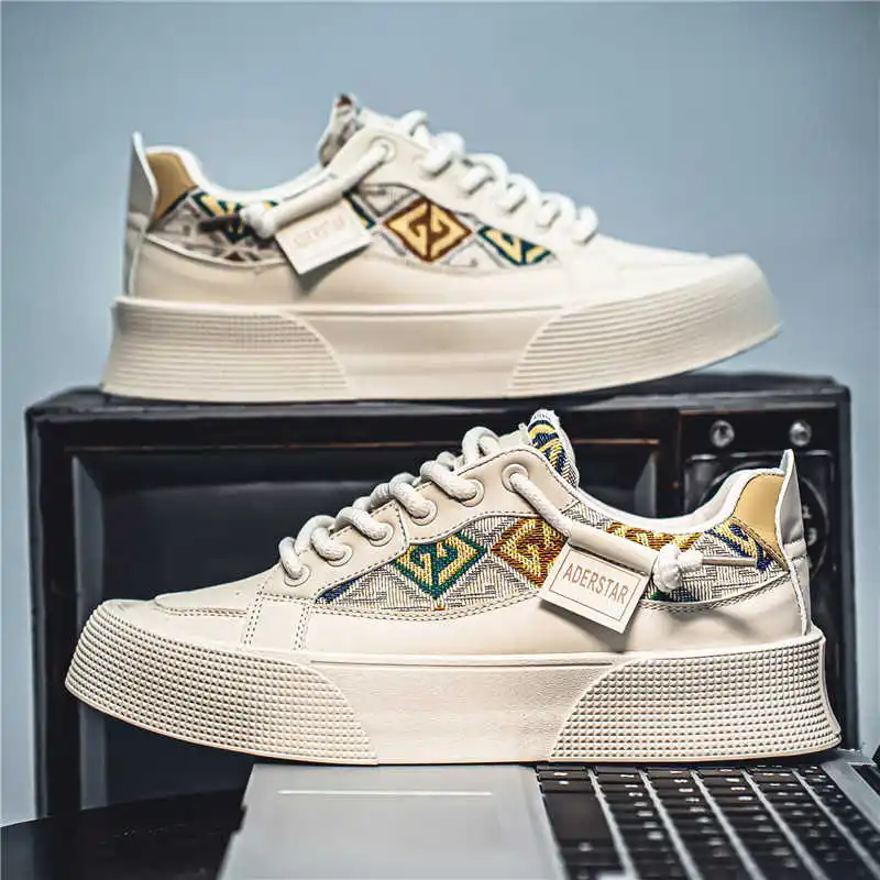 

Ecoleather Without Heel Men's Jogging Shoes Walking Boots Men Black Youth Men's Sneakers Size 36 Sports In Offers Besket