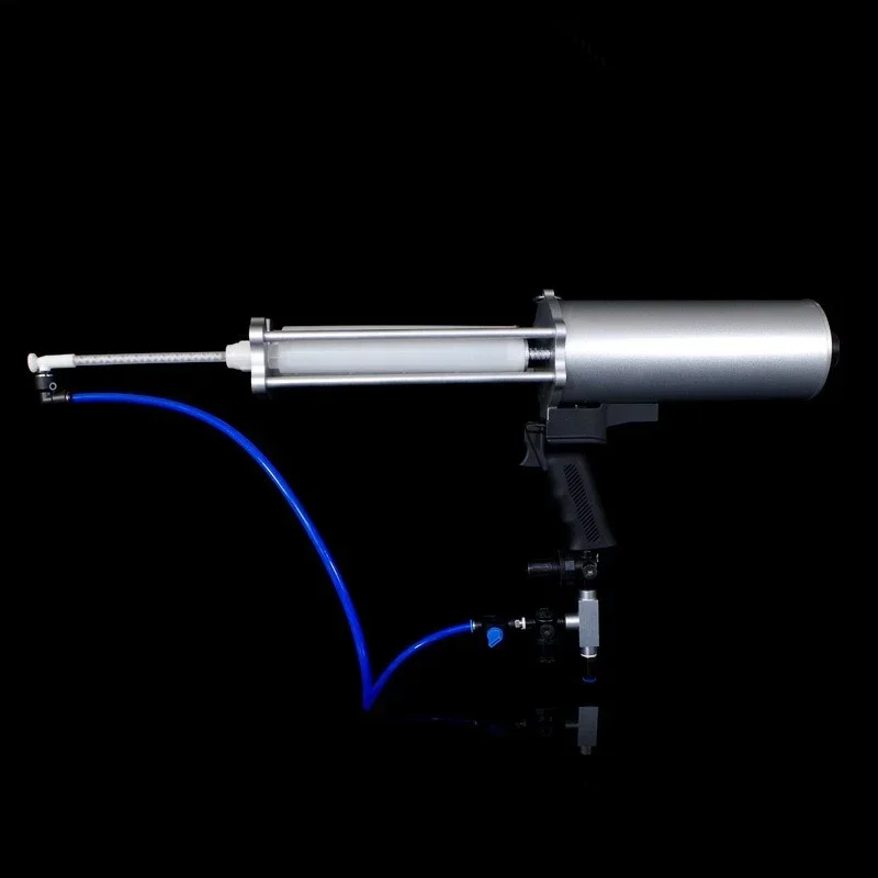 Two-component AB glue pneumatic glue gun 585ml3:1 can spray painting sculpture paint