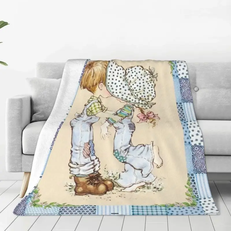 

Sarah Kay Collage Artist Blanket Warm Fleece Soft Flannel Children's Painter Artist Throw Blankets for Bed Couch Office Autumn