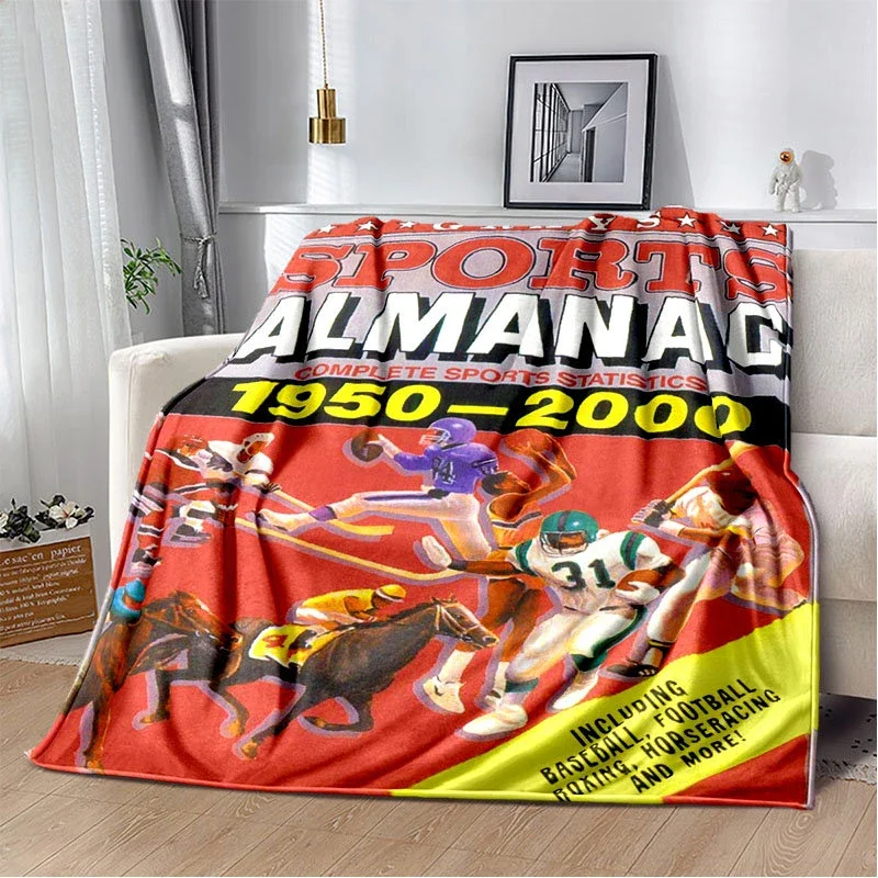 

Classic Movie Back To The Future Flannel Throw Blanket Cartoon Blankets Sofa Cover Travel Camping Living Room Bedroom Decoration