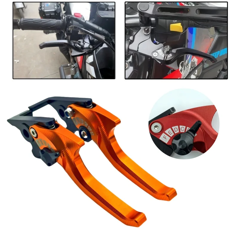 

For Aprilia DORSODURO 1200 2011-2016 RSV MILLE / R 1999-2003 New CNC Parking handle clutch brake lever Motorcycle Accessories